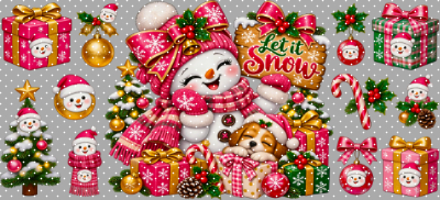 16oz Christmas-S  3647